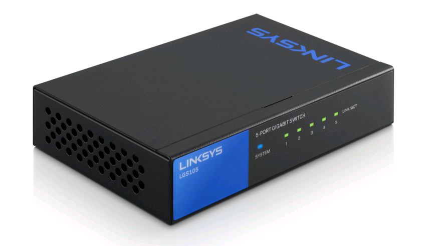 LINKSYS Gigabit Switch 5-port (LGS105)