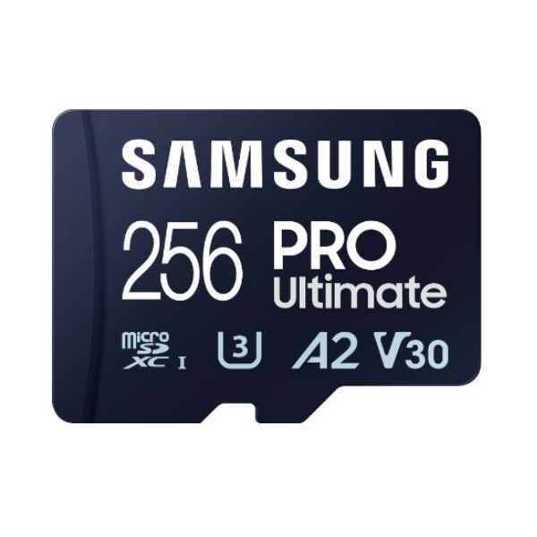 Samsung 256GB microSDXC Pro Ultimate Class10 U3 A2 V30 + Reader Samsung 256GB microSDXC Pro Ultimate Class10 U3 A2 V30 + Reader