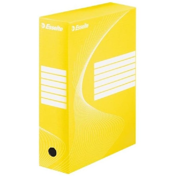 Esselte Boxycolor 10cm sárga archiváló doboz Esselte Boxycolor 10cm sárga archiváló doboz
