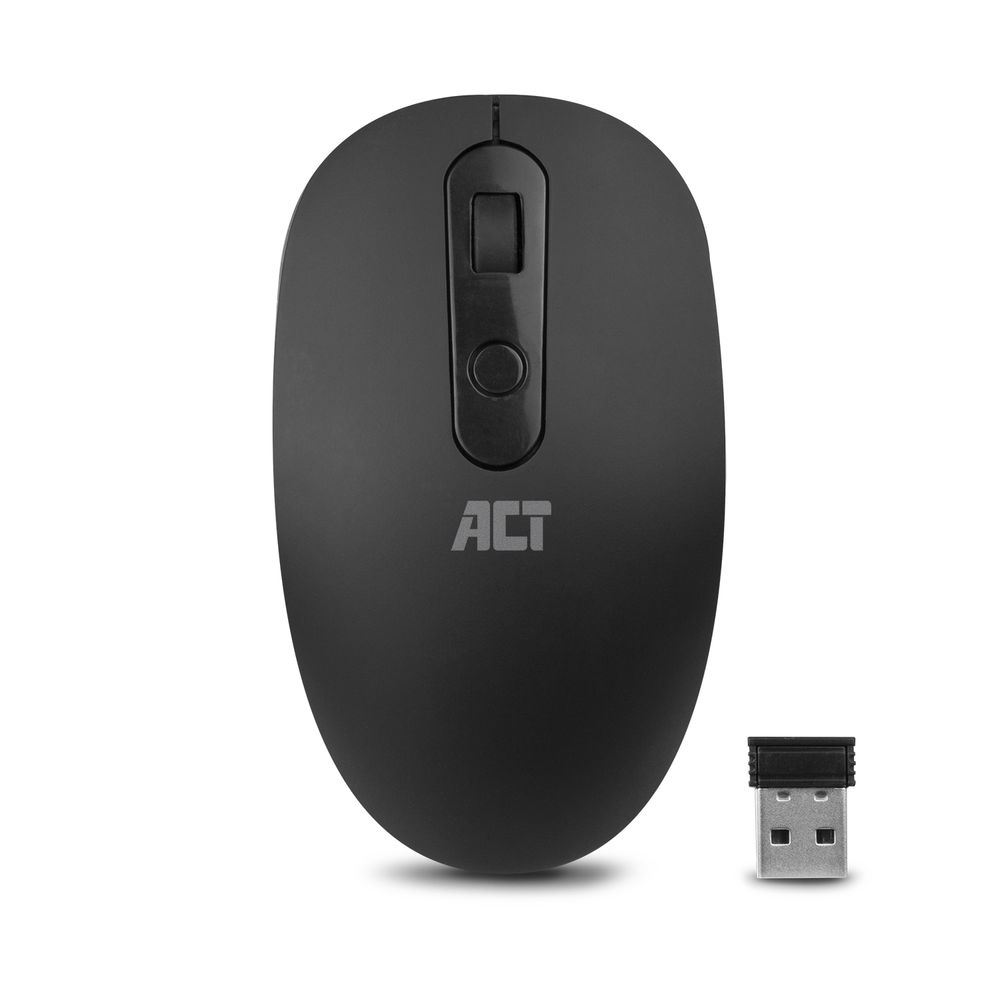 ACT AC5110 vezeték nélküli egér fekete ACT AC5110 vezeték nélküli egér fekete