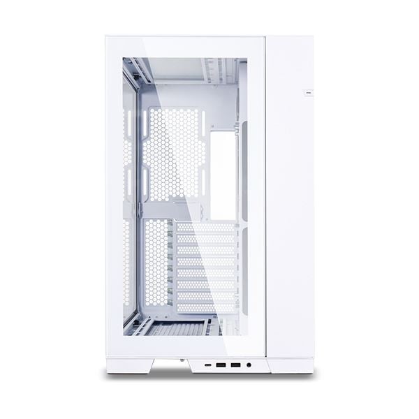 Lian Li O11 Dynamic EVO táp nélküli ablakos ház fehér  