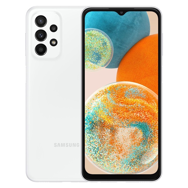 Samsung SM-A236BZWUEUE Galaxy A23 6,6" 5G 4/64GB DualSIM fehér okostelefon Samsung SM-A236BZWUEUE Galaxy A23 6,6" 5G 4/64GB DualSIM fehér okostelefon