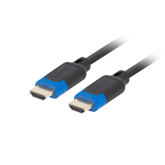Lanberg HDMI M/M V2.1 kábel 3 m, 8K@60HZ, CCS, fekete