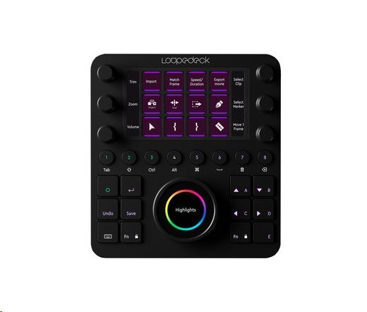 Loupedeck CT szerkesztő konzol Loupedeck CT szerkesztő konzol