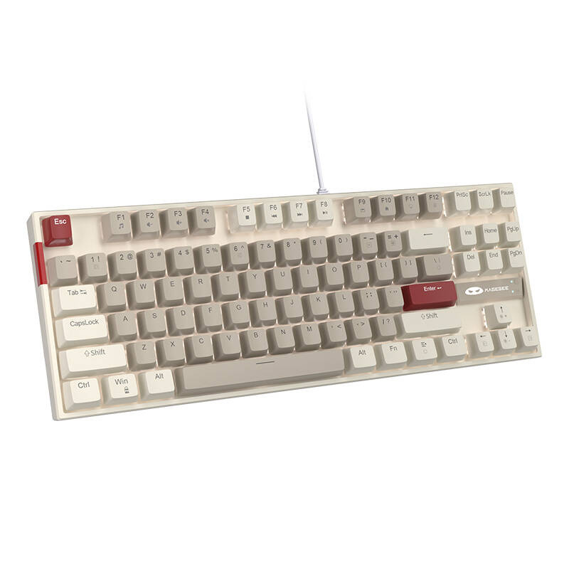 MageGee MK-STAR mechanikus játékbillentyűzet (retro fehér-szürke) MageGee MK-STAR mechanikus játékbillentyűzet (retro fehér-szürke)