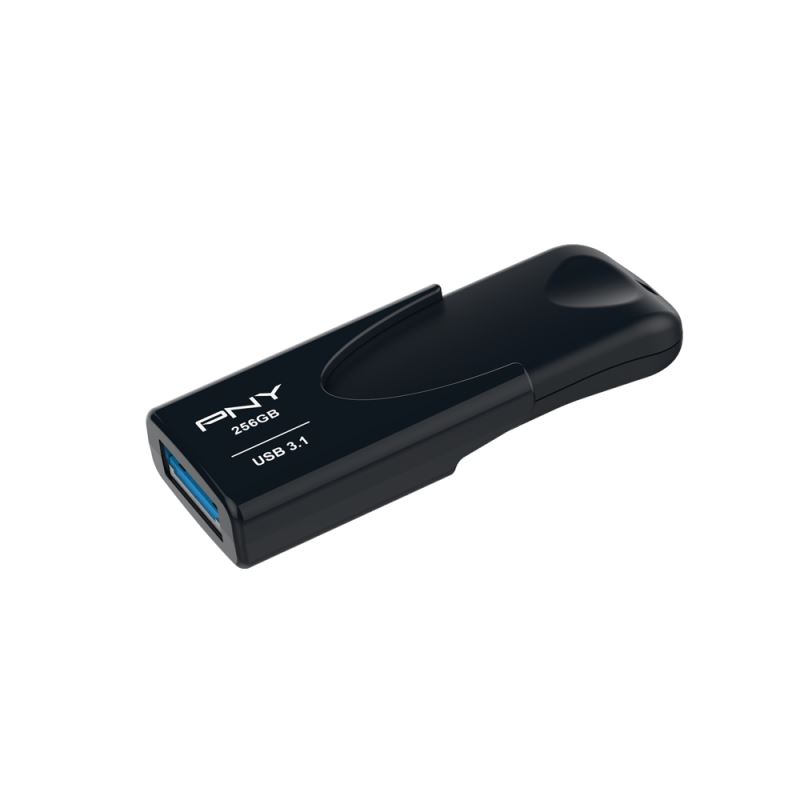 PNY 256GB Attaché 4 Flash Drive USB3.1 Fekete