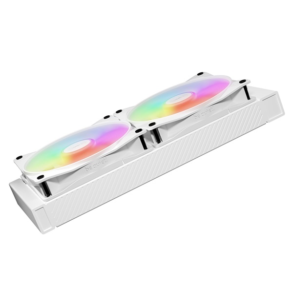 Be Quiet! LIGHT WINGS LX 140mm PWM high-speed White Triple-Pack RGB Cooler  Fehér 