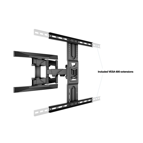 MULTIBRACKETS fali rögzítő, M VESA Flexarm L Full Motion Dual