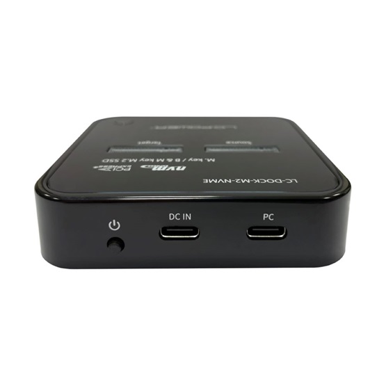  LC Power LC-DOCK-M2-NVME SSD dokkoló állomás