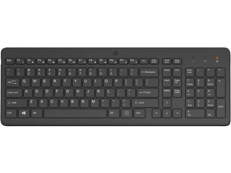 HP 225 vezeték nélküli billentyűzet fekete (805T1AA#AKC)