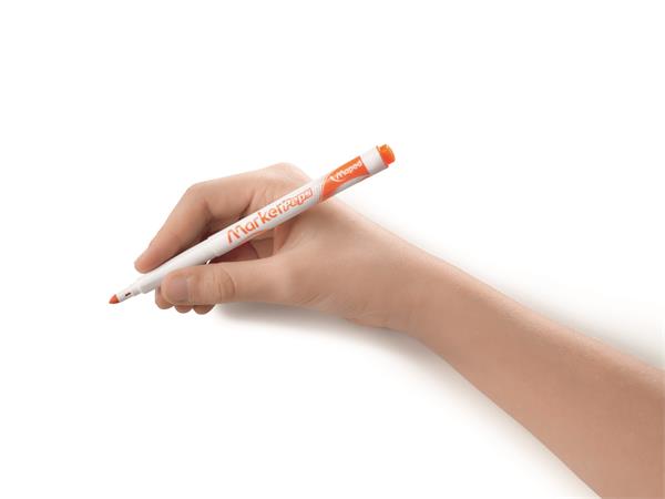 Táblamarker készlet, 1,5 mm, kimosható, fehértáblához, MAPED "Marker`Peps, 12 különböző szín