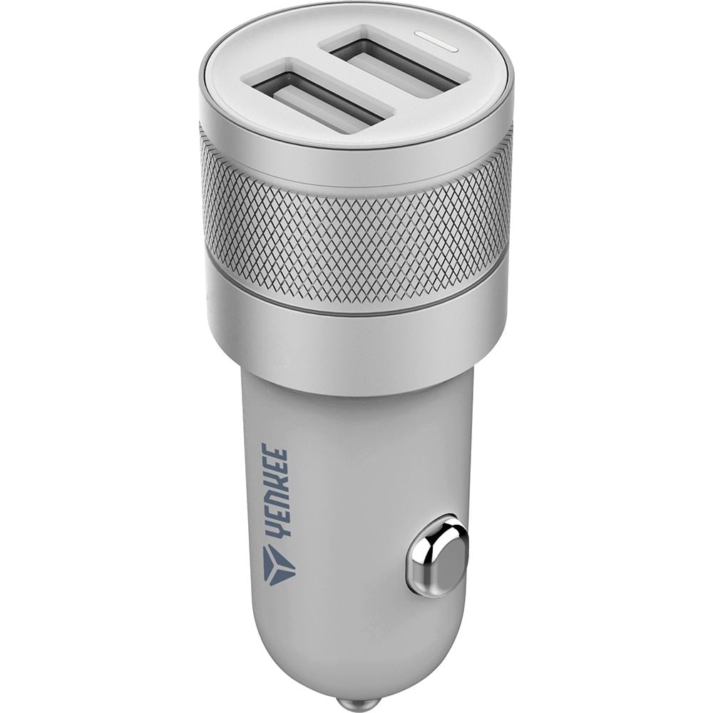 Yenkee YAC 2048SR autós töltő kettős USB csatlakozóval 4,8A