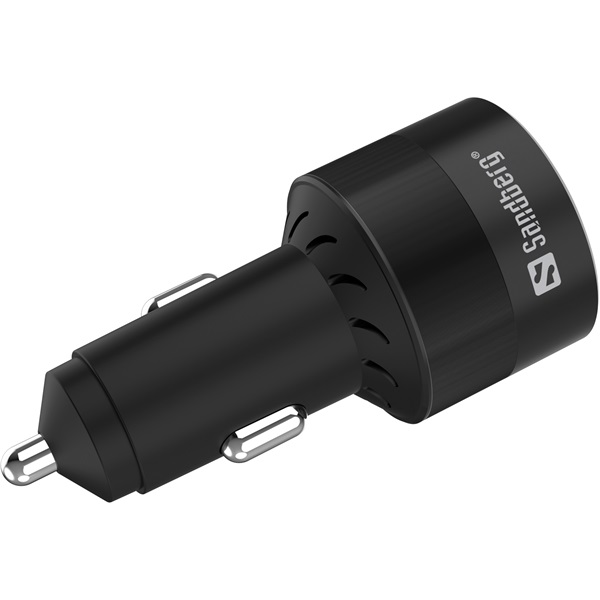 SANDBERG Autós töltő, Car Charger 3in1 130W USB-C PD SANDBERG Autós töltő, Car Charger 3in1 130W USB-C PD