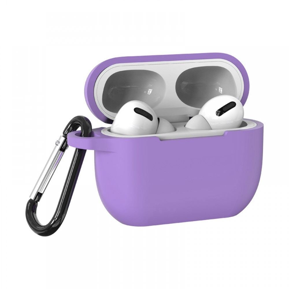 Cellect Airpods Pro szilikon tok 2.5mm lila (AIRPODSP-CASE2.5-PUR)