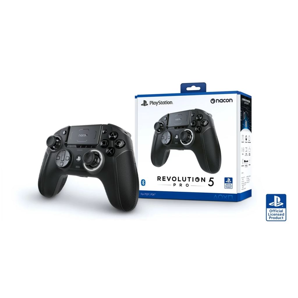 Nacon Revolution 5 Pro PS5 vezeték nélküli kontroller fekete (PS5RP5UK) Nacon Revolution 5 Pro PS5 vezeték nélküli kontroller fekete (PS5RP5UK)