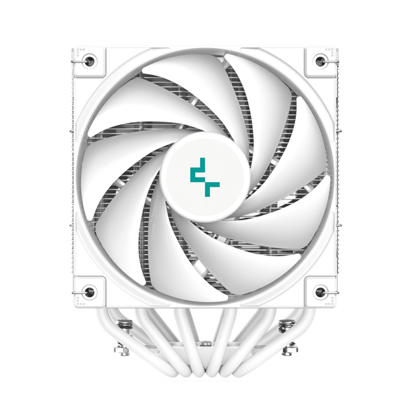 DeepCool  AK620 DIGITAL SE WH  28 dB  max  117,21 m3/h 4pin csatlakozó  6 db heatpipe  2x12cm  PWM RGB CPU Cooler
