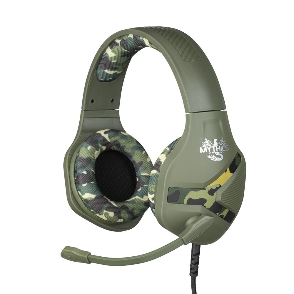 Konix KX-GH-NMS-CAMO Mythics Nemesis Camo gaming headset zöld terepmintás