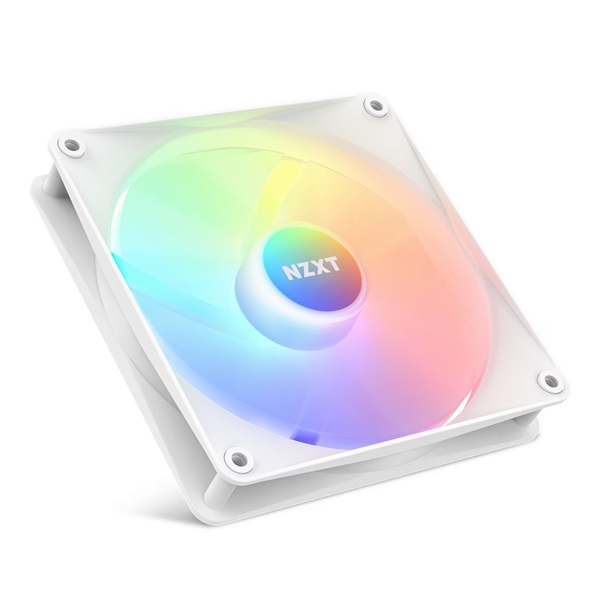 NZXT F120 RGB Core ház hűtő ventilátor Fehér