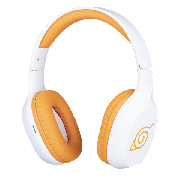KONIX - NARUTO "Naruto" 2.0 Fejhallgató Vezeték Nélküli Bluetooth Gaming Stereo Fehér-mintás