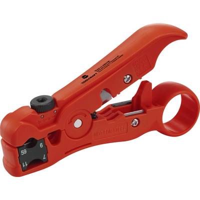 TOOLCRAFT TO-6609318 HSK-4132 Csupaszoló fogó Alkalmas Koax kábel, Kerek vezetékek TOOLCRAFT TO-6609318 HSK-4132 Csupaszoló fogó Alkalmas Koax kábel, Kerek vezetékek