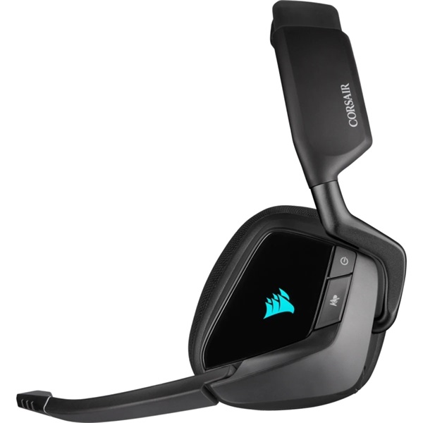 Corsair Gaming Void Elite RGB 7.1 Carbon wireless headset fekete (PC, PS4) (CA-9011201-EU) Corsair Gaming Void Elite RGB 7.1 Carbon wireless headset fekete (PC, PS4) (CA-9011201-EU)