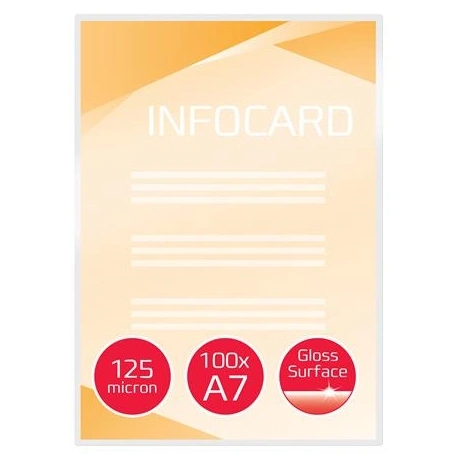 GBC  A7 125 mikron Meleglamináló fólia