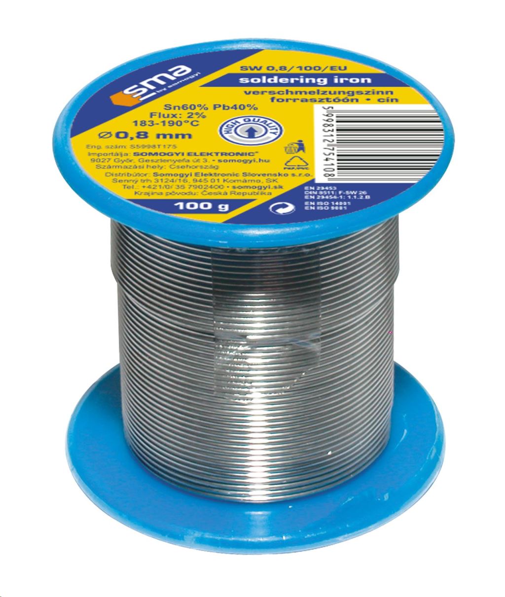 Somogyi Forrasztóón 0,8/100g  (SW 0,8/100) Somogyi Forrasztóón 0,8/100g  (SW 0,8/100)