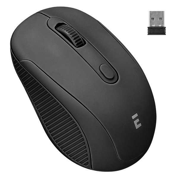 Everest  SM-300 Black  1600 DPI 4gomb optikai  Vezeték nélküli Egér Fekete 