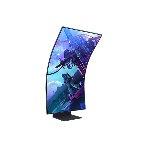 SAMSUNG G97NC Ívelt Gaming 165Hz VA monitor 55" 