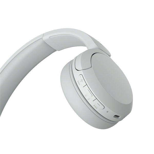 Sony WH-CH520 Bluetooth fejhallgató fehér (WHCH520W.CE7)