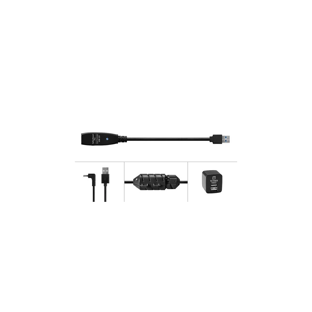 TetherBoost Pro Fekete
