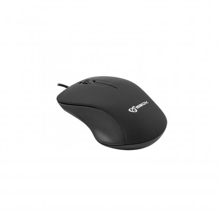Sbox M-958B optikai egér fekete Sbox M-958B optikai egér fekete