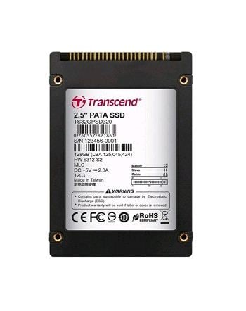 32GB Transcend 2.5" SSD-IDE-MLC meghajtó (TS32GPSD330) 32GB Transcend 2.5" SSD-IDE-MLC meghajtó (TS32GPSD330)