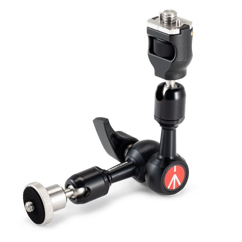 Manfrotto 244MICRO-AA Micro kar Arri típusú elfordulásgátló adapterrel