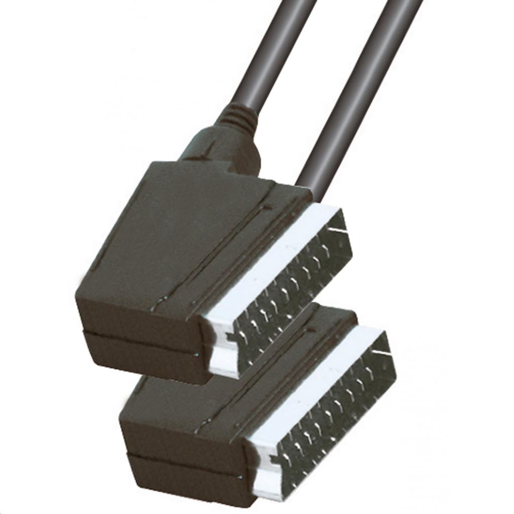 Somogyi Scart csatlakozó - Scart csatlakozó 1,5m, 21p bekötve, bliszteres (VC 3DX) Somogyi Scart csatlakozó - Scart csatlakozó 1,5m, 21p bekötve, bliszteres (VC 3DX)