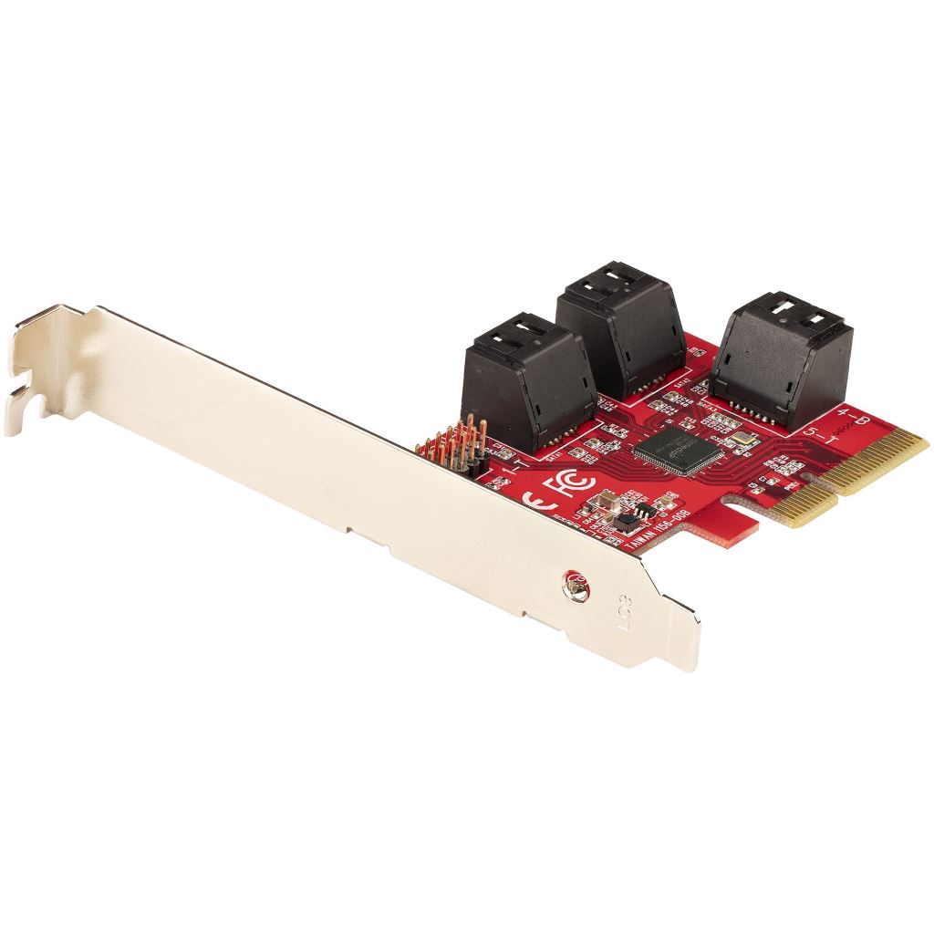 StarTech.com 6x SATA bővítő kártya PCIe (6P6G-PCIE-SATA-CARD) StarTech.com 6x SATA bővítő kártya PCIe (6P6G-PCIE-SATA-CARD)
