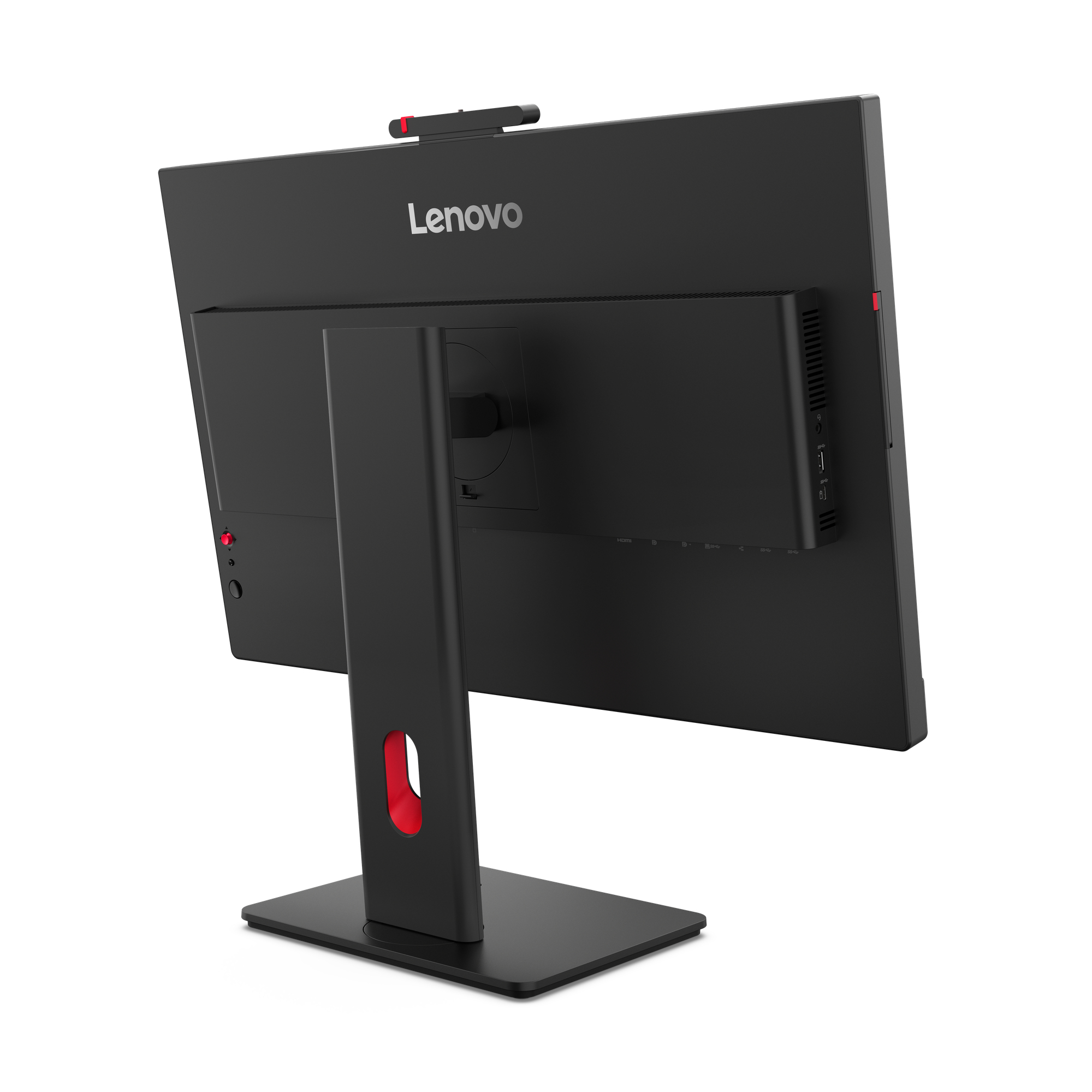 Lenovo 23,8" ThinkVision T24-4v Monitor - 1920x1080, Full HD, LED, IPS, Pivot, Hangszóró Fekete