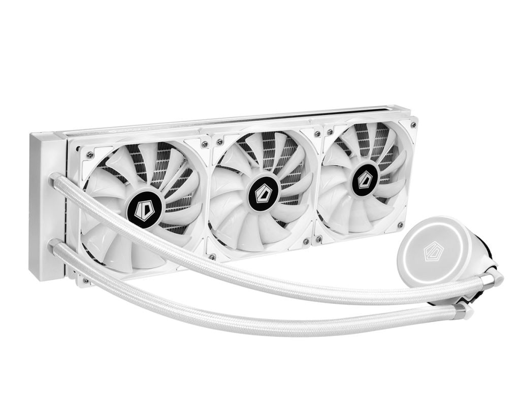 ID-Cooling AURAFLOW X 360 SNOW univerzális CPU vízhűtés fehér