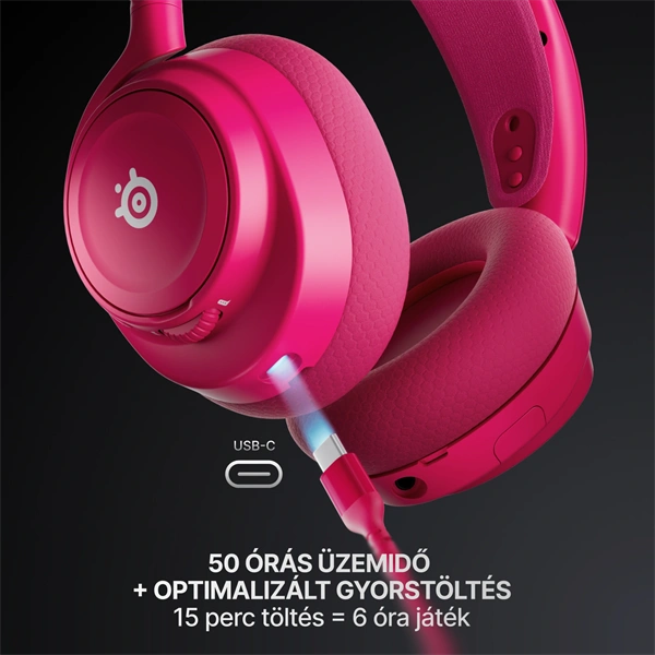 Steelseries Arctis Nova 7 Gen 2 Wireless Bluetooth Gaming Headset Magenta