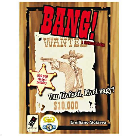 dV Giochi Bang! a vadnyugat társasjátéka (DAV13134) dV Giochi Bang! a vadnyugat társasjátéka (DAV13134)