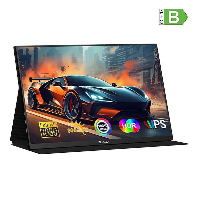 ZEUSLAP P16A 16 hüvelykes, 144 Hz-es hordozható monitor