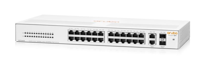 HPE Aruba Instant On 1430 26 port GbE + 2 port SFP switch (R8R50A)