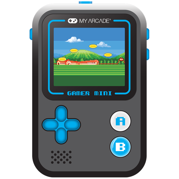 MY ARCADE Gamer Mini Classic Hordozható Black/Blue