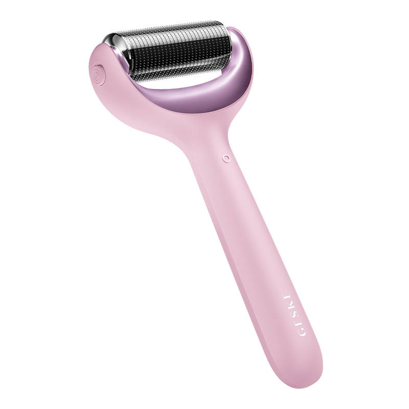 MicroNeedle Face&Body Roller 9in1 Geske with APP (pink)