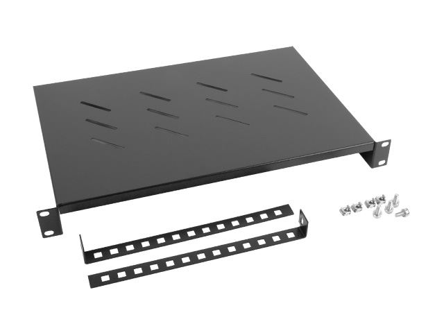 Lanberg 19" 1U 600mm rack polc fekete 25kg teherbírás(AK-1004-B) Lanberg 19" 1U 600mm rack polc fekete 25kg teherbírás(AK-1004-B)