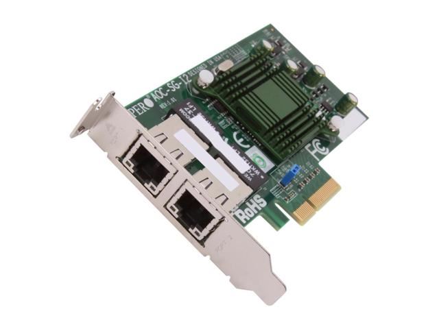 SuperMicro AOC-SGP-I2 PCIe hálózati kártya SuperMicro AOC-SGP-I2 PCIe hálózati kártya