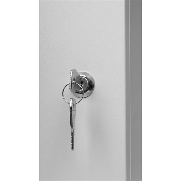 Stalflex 4U fali rack szekrény 19" 350mm szürke (RC19-4U-350MG)