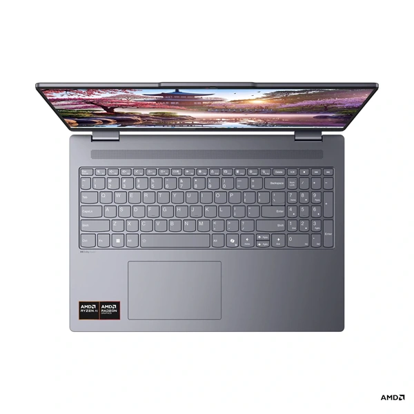 Lenovo IdeaPad 5 16AKP10 16"WUXGA Touch AMD Ryzen AI 5 340 16GB 512GB Win11 Pro Notebook Szürke