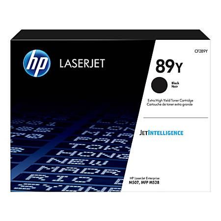 HP 89Y extranagy kapacitású LaserJet tonerkazetta fekete (CF289Y) HP 89Y extranagy kapacitású LaserJet tonerkazetta fekete (CF289Y)