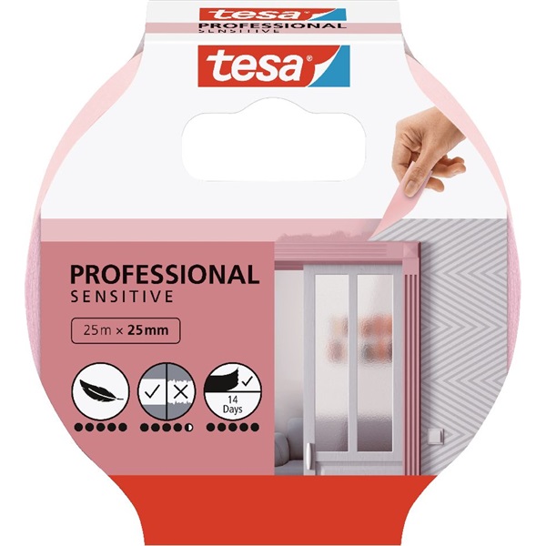 Tesa Perfect 25mmx25m extra vékony szenzitív festőszalag